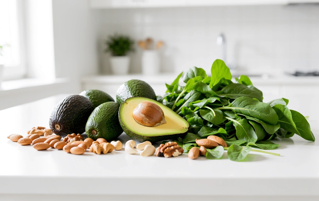 Frische Zutaten für gesunde Ernährung